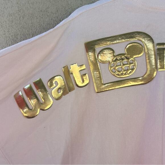 Disney World Parks New Year’s Eve Champagne Pink Gold Spirit Jersey 2021 Large - Picture 5 of 7